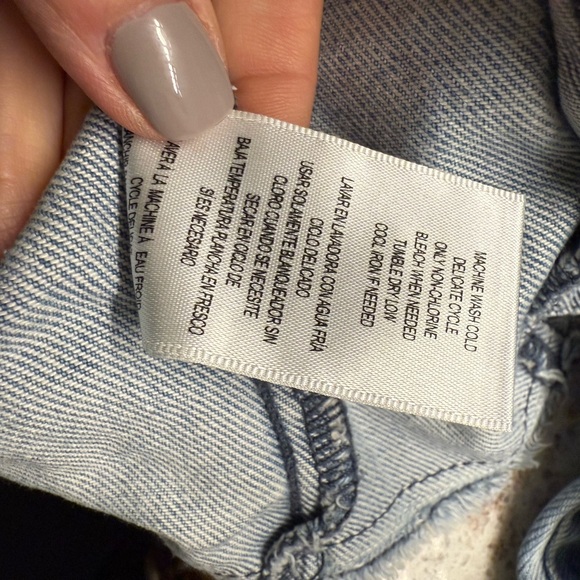 Kut from the Kloth Washed Blue Jean Jacket - Picture 4 of 5